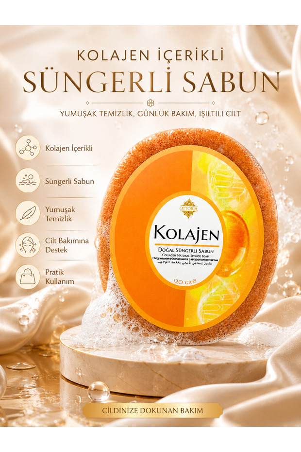 Collagen Sponge Soap