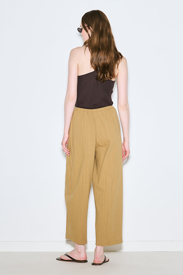Rustic Comfortable Pants Safran - 7