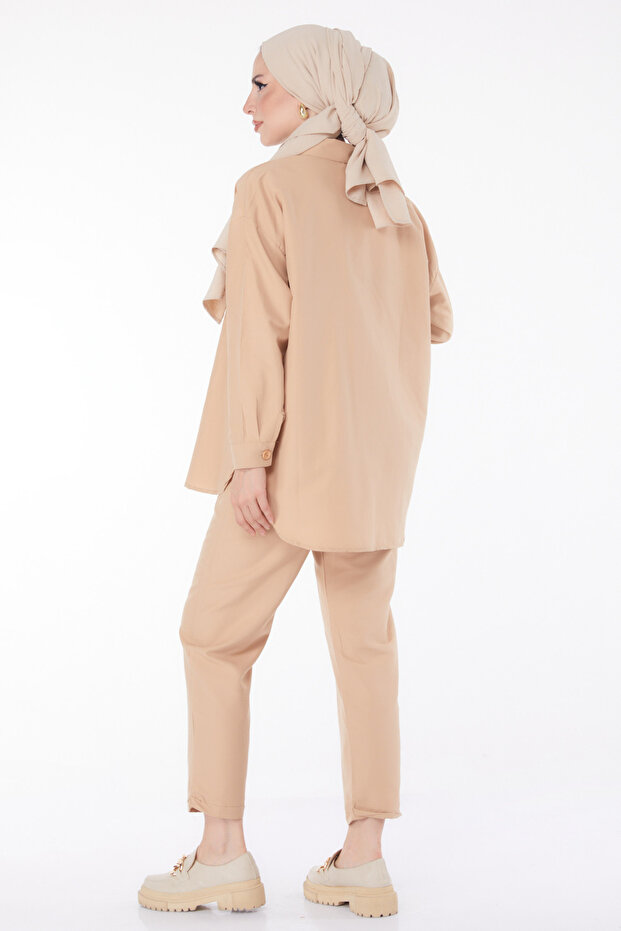 Tunic Pants Double Set - 27086 - 5