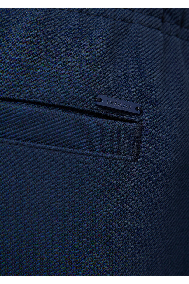 Lacivert Örme İnterlok Pantolon 0010521-70490 - 8