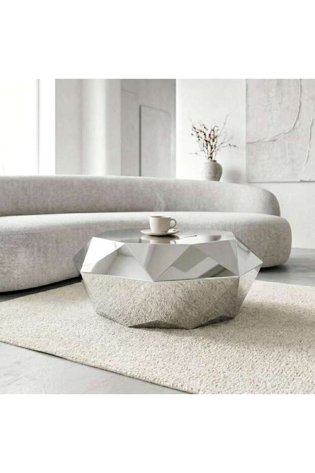 Verena Coffee Table Polish - Silver