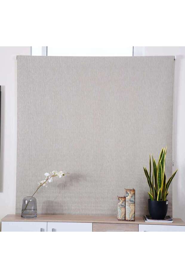 Textured Jacquard Roller Blind 120x210cm-beige