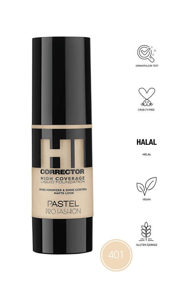 Hıgh Coverage Lıquıd Foundatıon 401 - 2