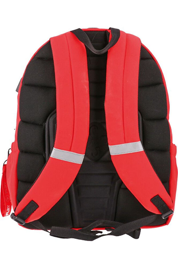 Rucsac școlar dublu roșu - 3