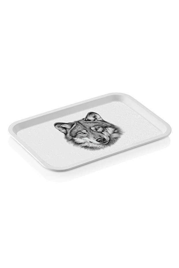 Animal Pattern Decorative 20X30 Rectangular Presentation and Serving Tray with Different Pattern Options - 2