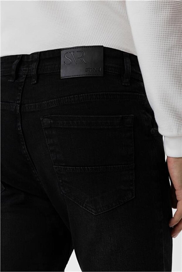 Regular Kalıp Denim Pantolon - 5
