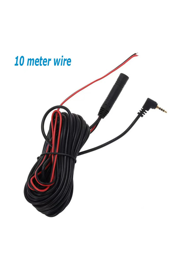 5 holes 10 meters 4-Pin 5-Pin Streaming Dashcam Rear Camera Extension Cord 2.5mm Jack Reversing Imag