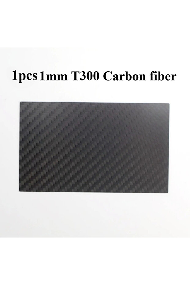 1pcs 1mm T300 New High-Strength 125mm X 75mm Real Carbon Fiber Plate 0.5/1/1.5/2/3/4/5mm Thickness C