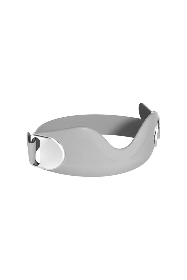 Gray Patella Knee Strap Adjustable Silicone Knee Support Sports Running Badminton Knee Brace Patella
