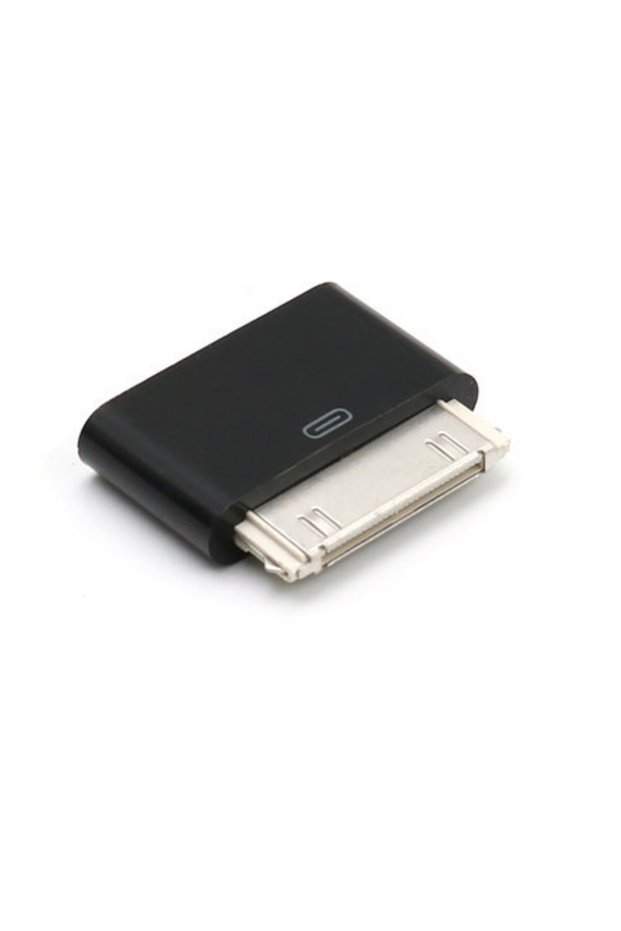 Black Lightning To 30Pin Adapter Female Charging Sync Converter for IPhone 4 4S IPad 2 3 IPod Touch