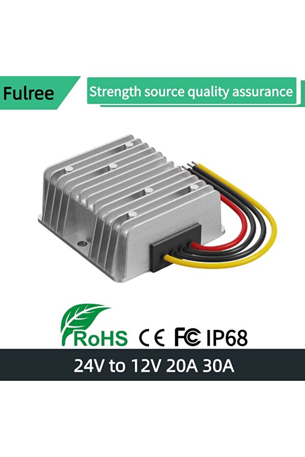12V 20A 24V(15-40V) DC-DC 24V 18V to 12V 20A 240W Step-Down Converter 12V Power Adapter Buck Voltage