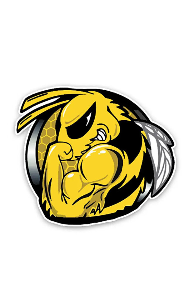 C 3D Hornet Car Sticker Set - Glossy Vinyl Auto Decals with Air Release Tech, No Residue Removal fo.