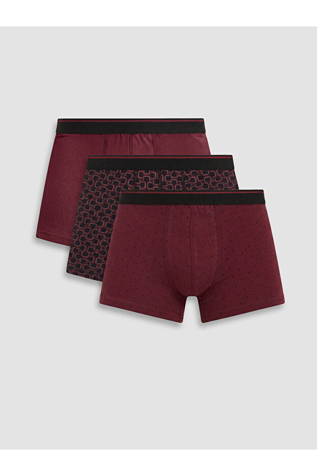 Nevavm Cotton Flexible Men's Boxer 3-Pack with Difference