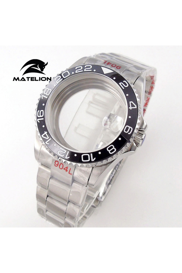 fit NH35 NH34 NH36 B glass-cyclop Matelion 20ATM Dive 40mm SUB Case Fit NH35 NH34 GMT ETA 2824 PT500