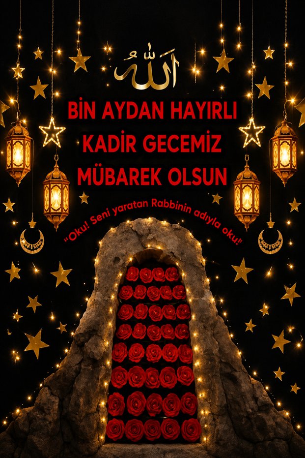 200X250 Fabric School Boards, Event Backdrop, Kadir Gecesi Board, Quran Event Board