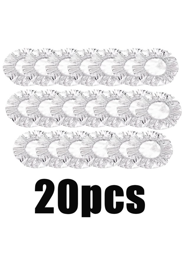 20pcs 10-60pcs Reusable Aluminum Foil Bowl Cover Heat Insulation And Heat Preservation Food Grade Ov