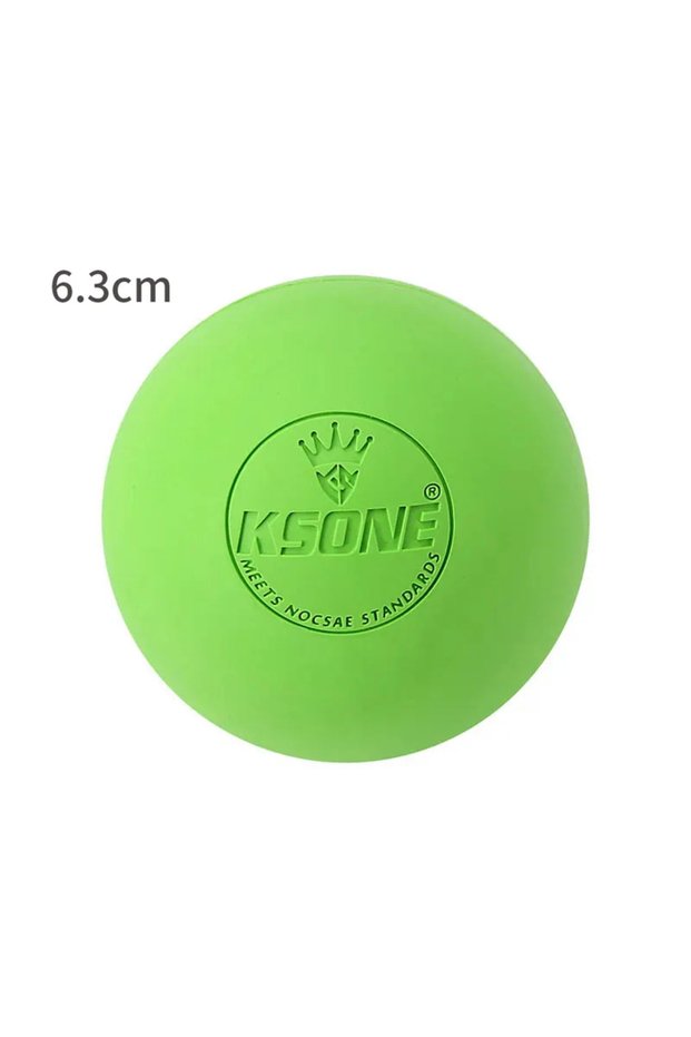 Green Rubber Fascia Massage Ball Yoga Fitness Muscle Relaxation Pain Relief Healt Care Portable Phys