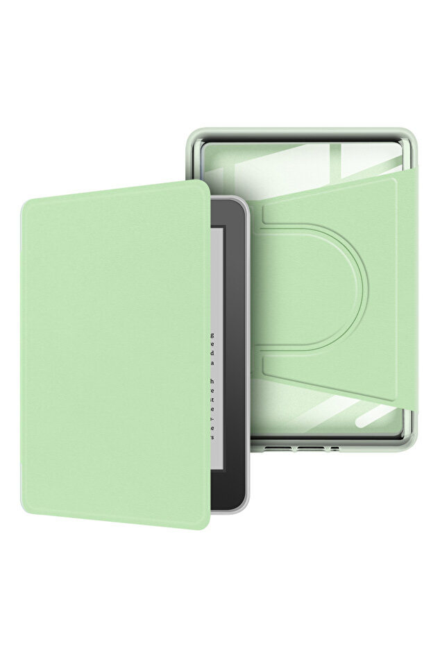Kindle 11th Gen Light Green 360° Rotating Case for 6" All-New Kindle 11th Generation-2024 2022 Relea
