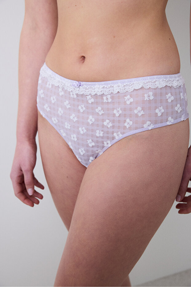 Cheeky Lilac Hipster Panties