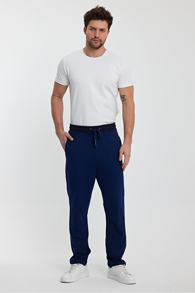 Elastic Waisted Tie-Up Sweatpants (E24-501-Erkk)