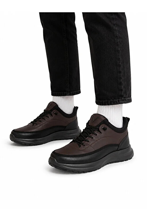Men's Genuine Leather Winter Waterproof Non-Slip Orthopedic Eva Sole Casual Boots