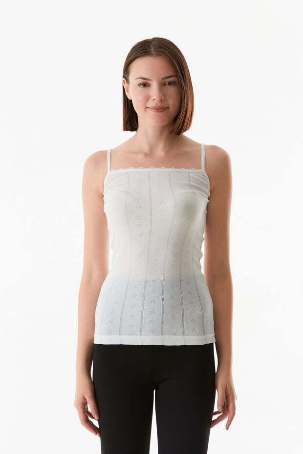 Lace Thin Strap Tank Top