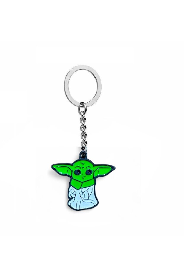 Star Wars Baby Yoda (Grogu) Figured Keychain – Cute and Durable Design