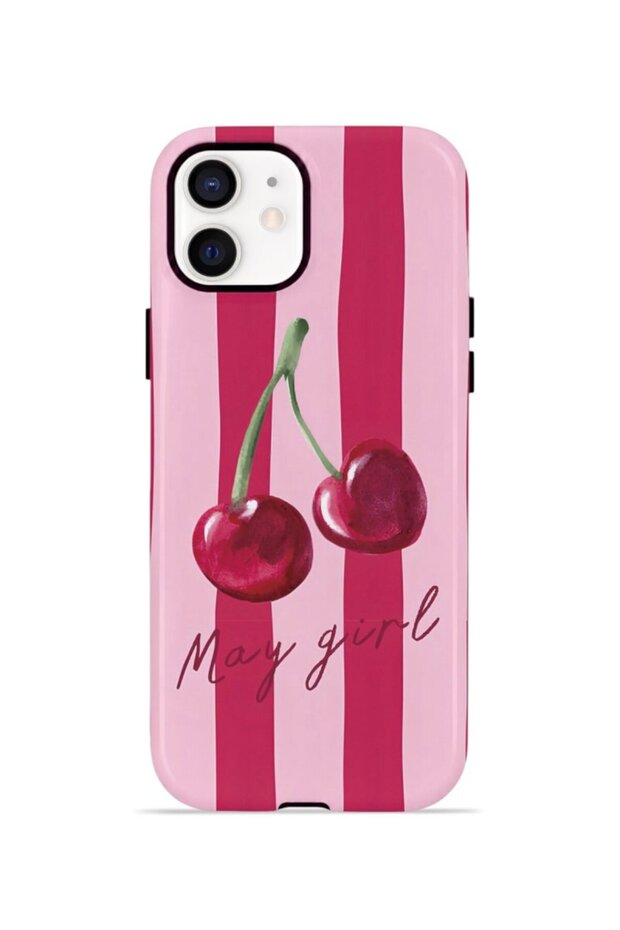 iPhone 11 Vorian Double Layer Case Cherry Girl