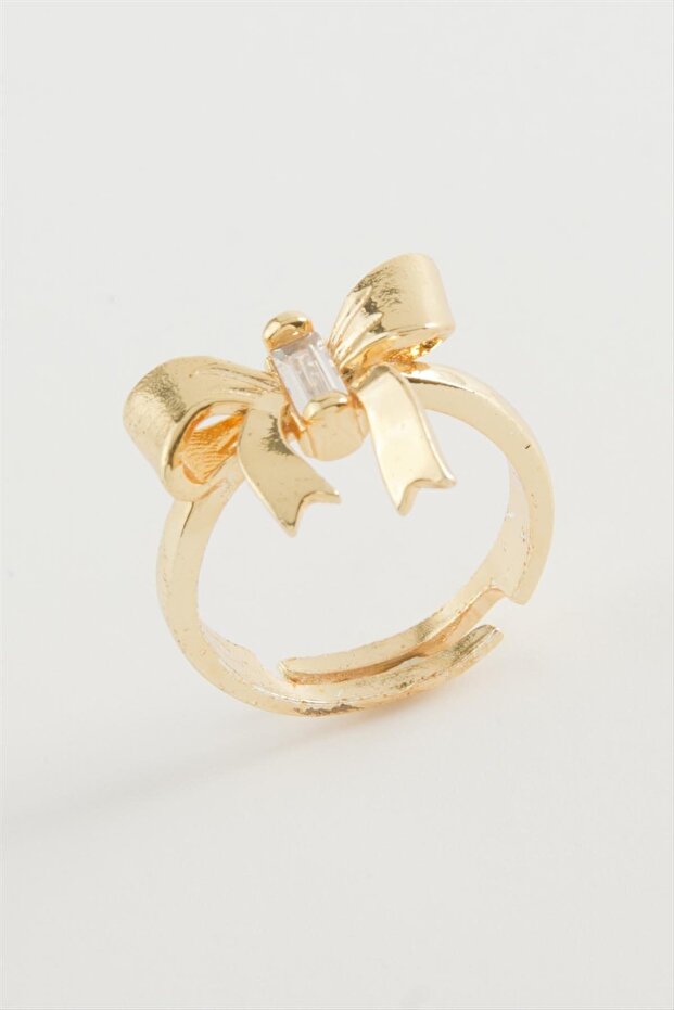 Gldisptm Fiyong with Stone (104459) Ring-Silver Color