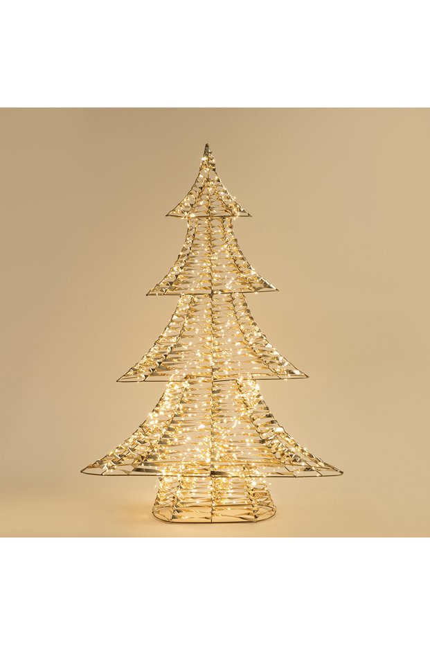 Ulu Led Lighted Tree Decoration 150 cm Gold