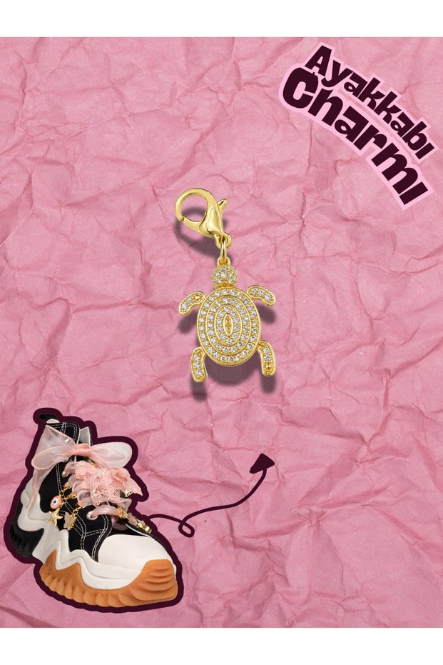Hugs & Gifts | Golden Turtle Charm ✨ 🌊 🐢