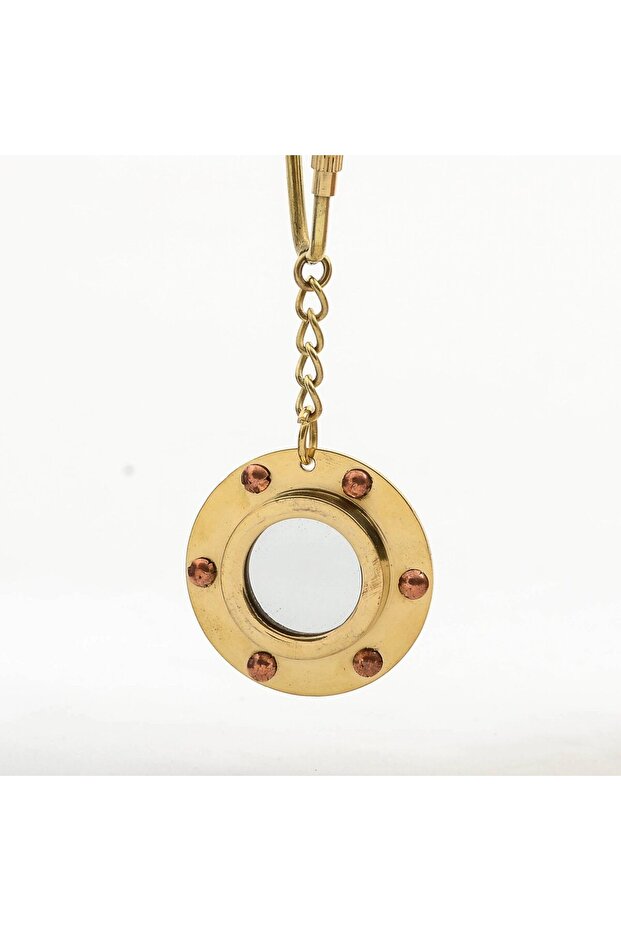 Brass Lumbuz Keychain 3945a