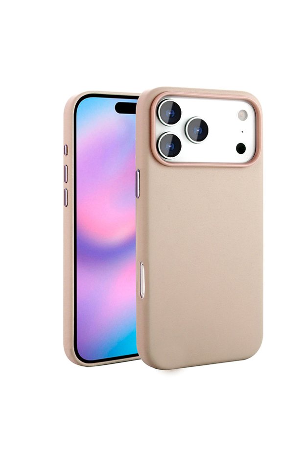Apple iPhone 17 Pro Max Case Magsafe Pu Leather Kupra Cover