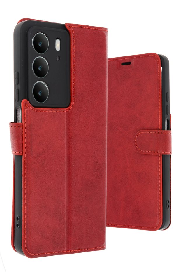 Gldisptm New Realme C75 4g Tr S Plus Flip Cover Case (220303) - Red