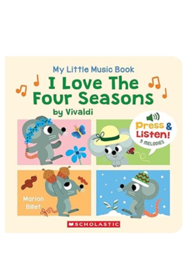 My Little Music Book: I Love the Four Seasons Novelty Book