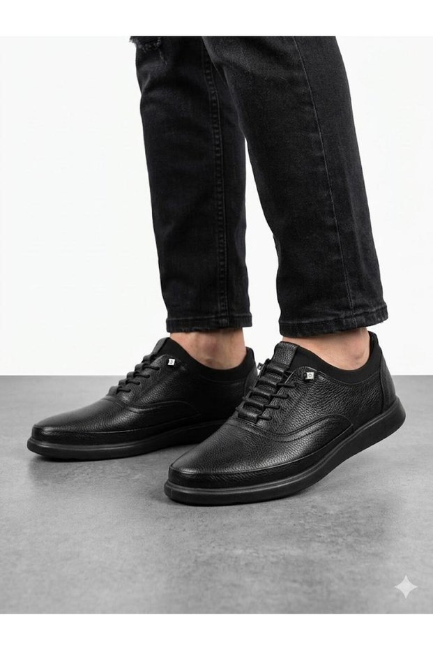 Men's Genuine Leather Lightweight Orthopedic Sole Casual Shoes