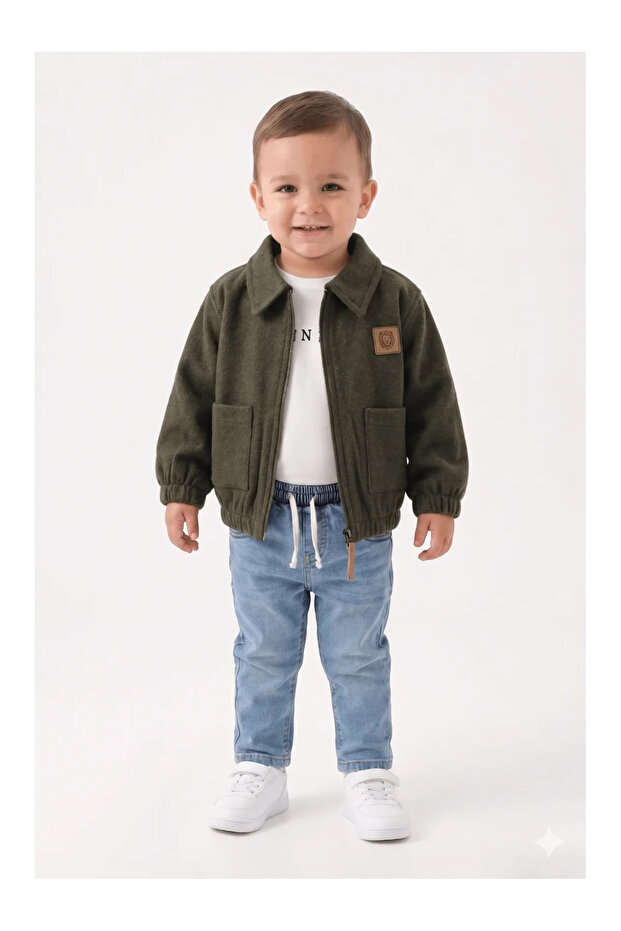 Men's Cashmere Jeans 3-Piece Set (9-12-18-24 Months)