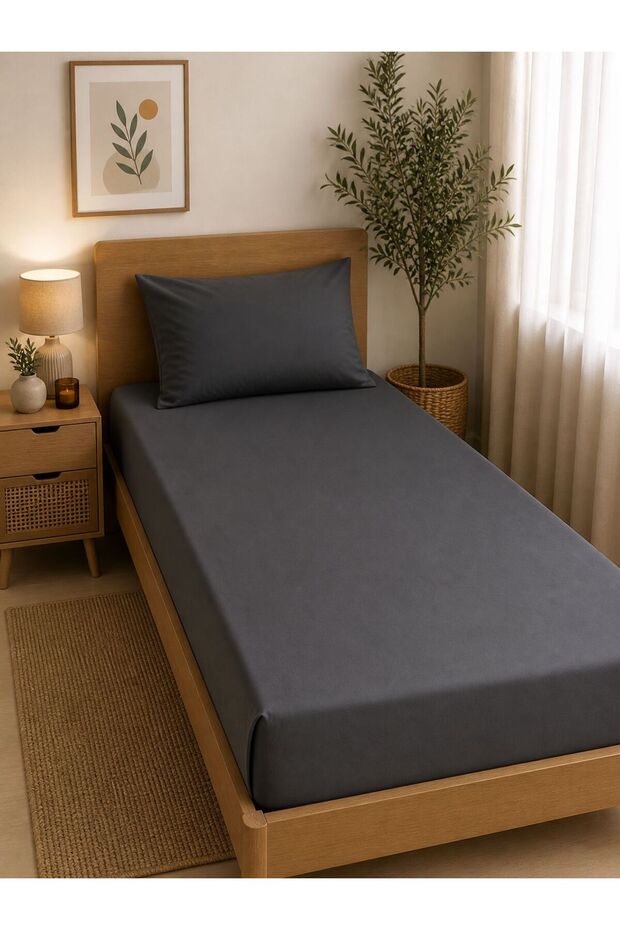 Single Elastic Sheet Set 120X200Cm