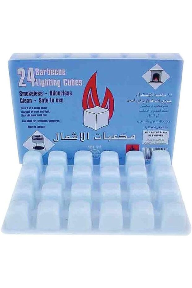 Barbecue Lighting Cubes - Smokeless Pieces