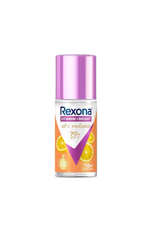 Rexona Roll On Vitamin + Bright Vit C + Anti-Stain Antiperspirant 45 Ml.