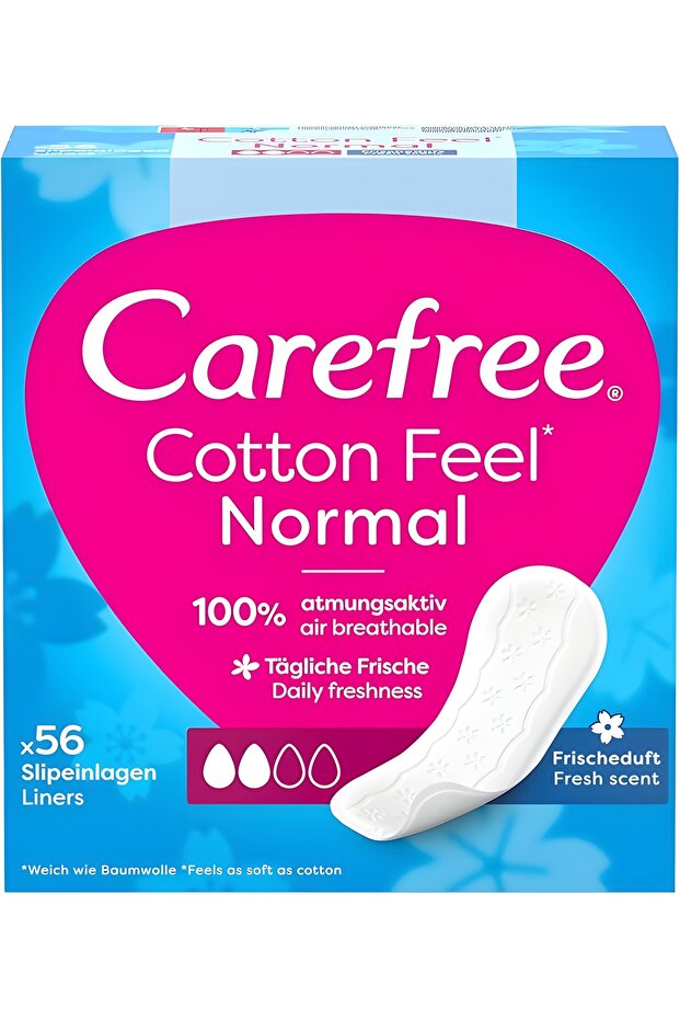 Panty Liners Cotton Fresh Scent 76 Piece