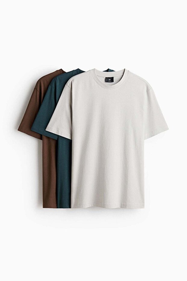 3-pack Regular Fit T-shirts