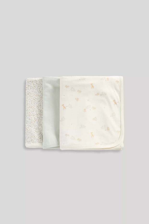 3 Pack Jersey Blankets
