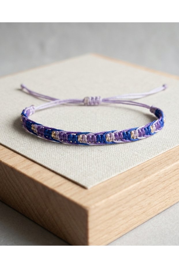 Braided Macrame Colorful Bracelet, Waterproof Summer Bracelet, Gift Unisex Bracelet, Bohemian Bracelet