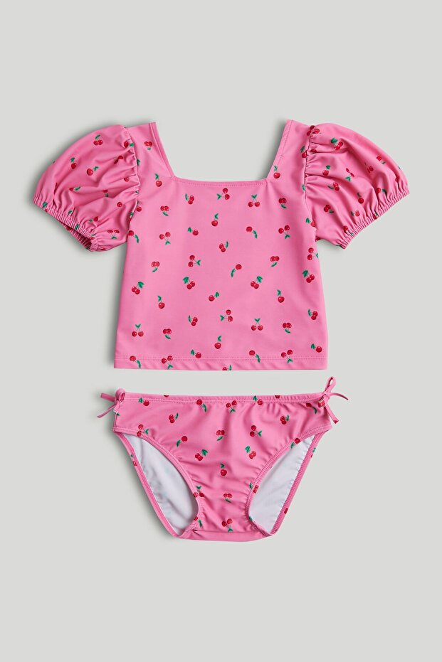 Pink Cherry Tankini