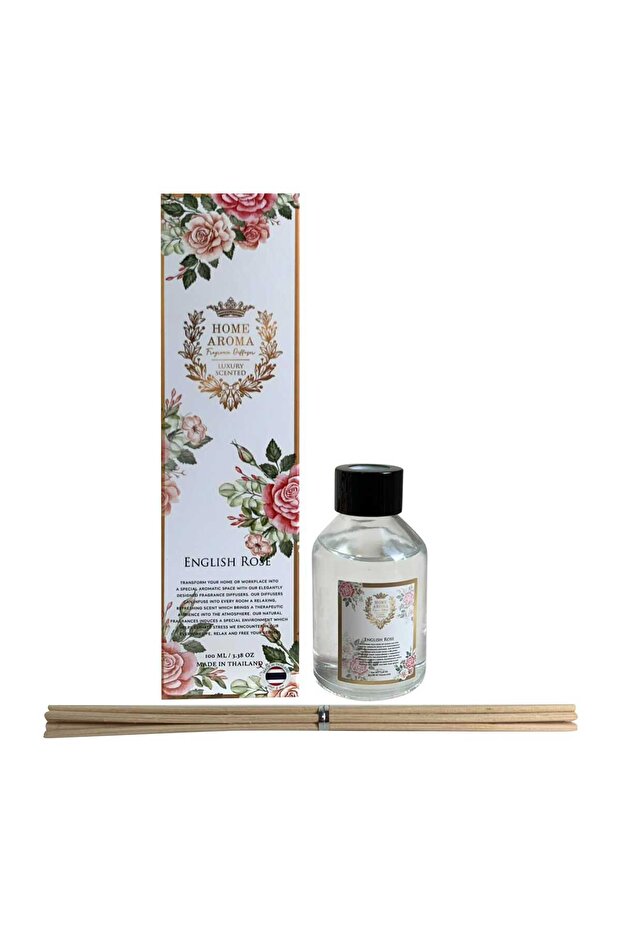 English Rose Fragrance Oil Diffuser, 100 ml