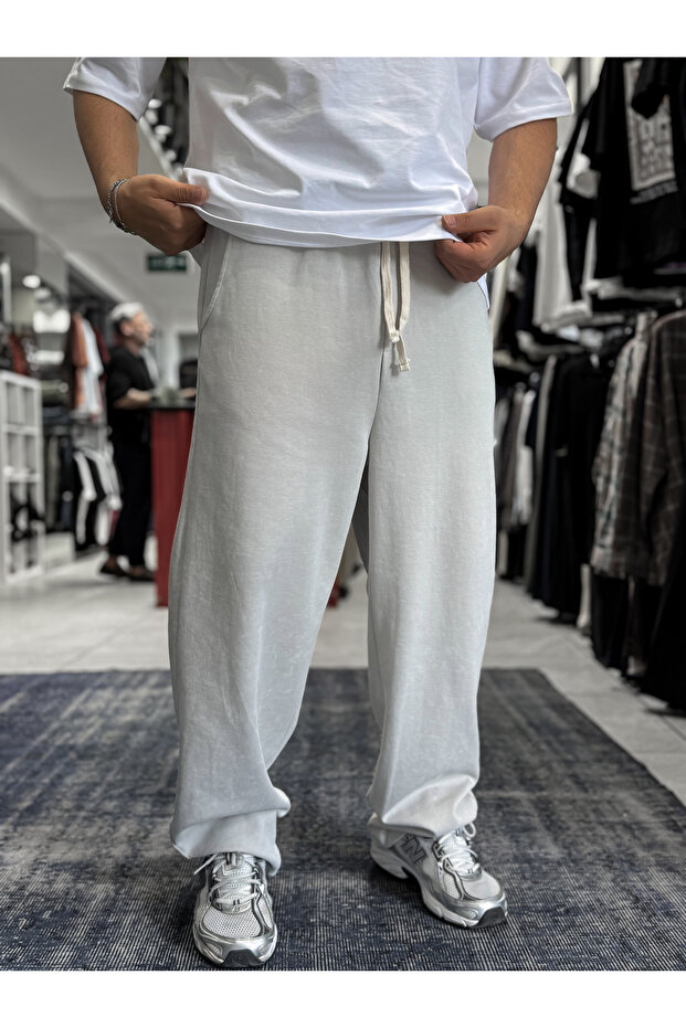 Φόρμα προπόνησης Taş Basic Washed Pipe Leg ES-80-30 - 2