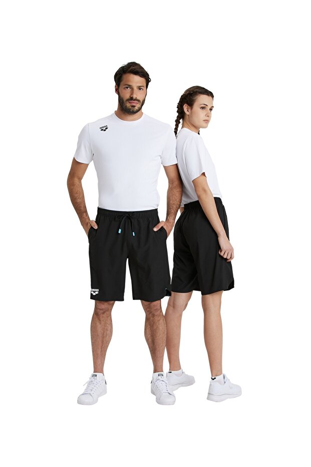 Team Bermuda Panel Black uniseks şort