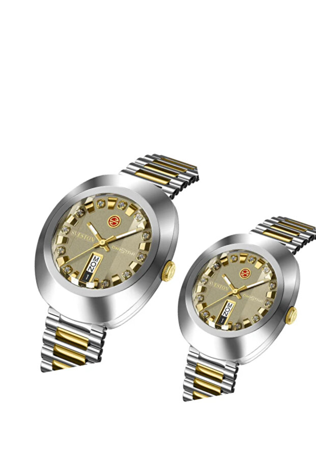 King SV-9555TU / SV-9555CR 2.0 Men’s Watch Set (2 PCS)