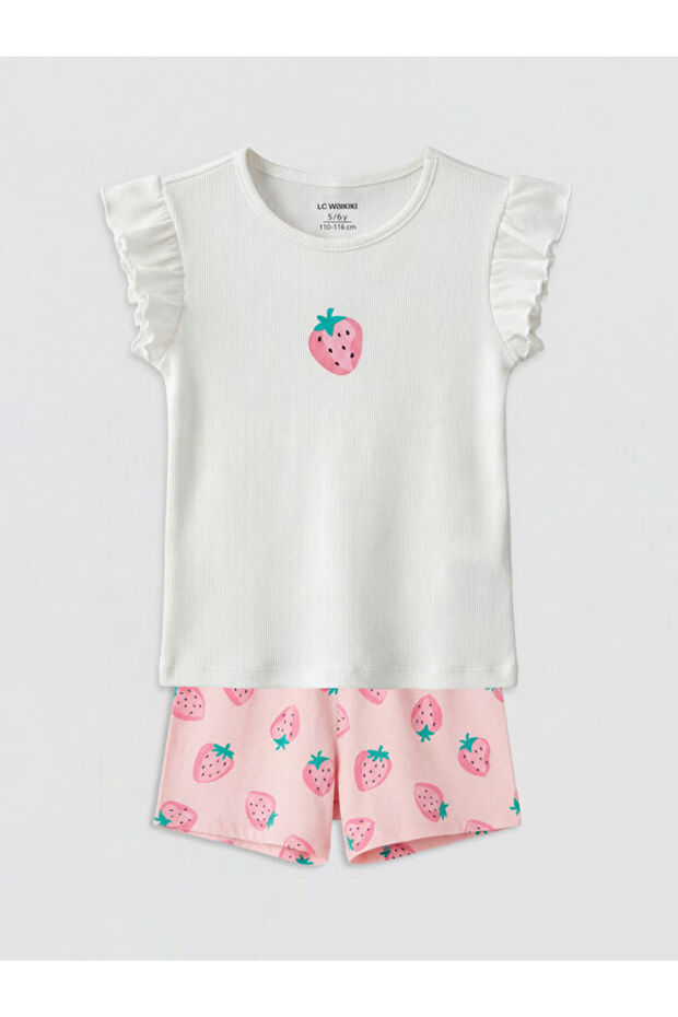 Sparkling Choices Embroidered Girls' Set from Shining Store